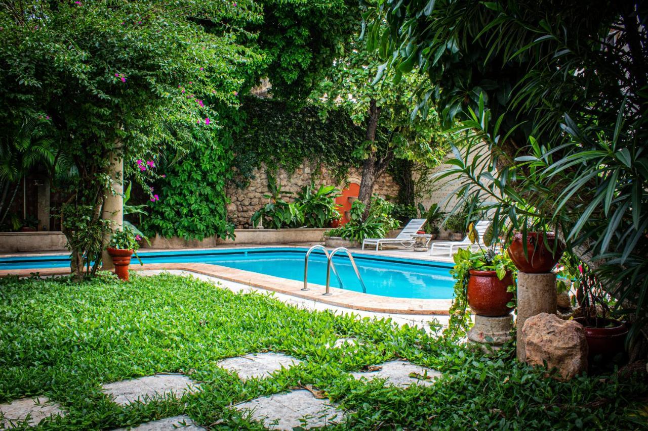 Casa Del Balam Merida Exterior photo The swimming pool at the hotel